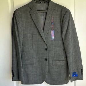Egara Slim Cut 100% Wool Blazer, Size 42S